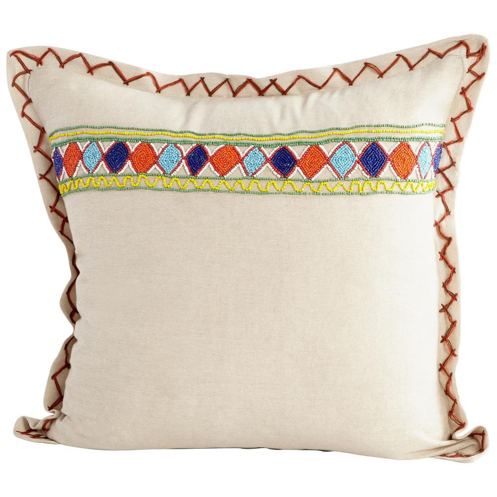 Cyan Design 09393-1 Pillow Cover - 18 x 18 Other Decor/Home Accents - Tan