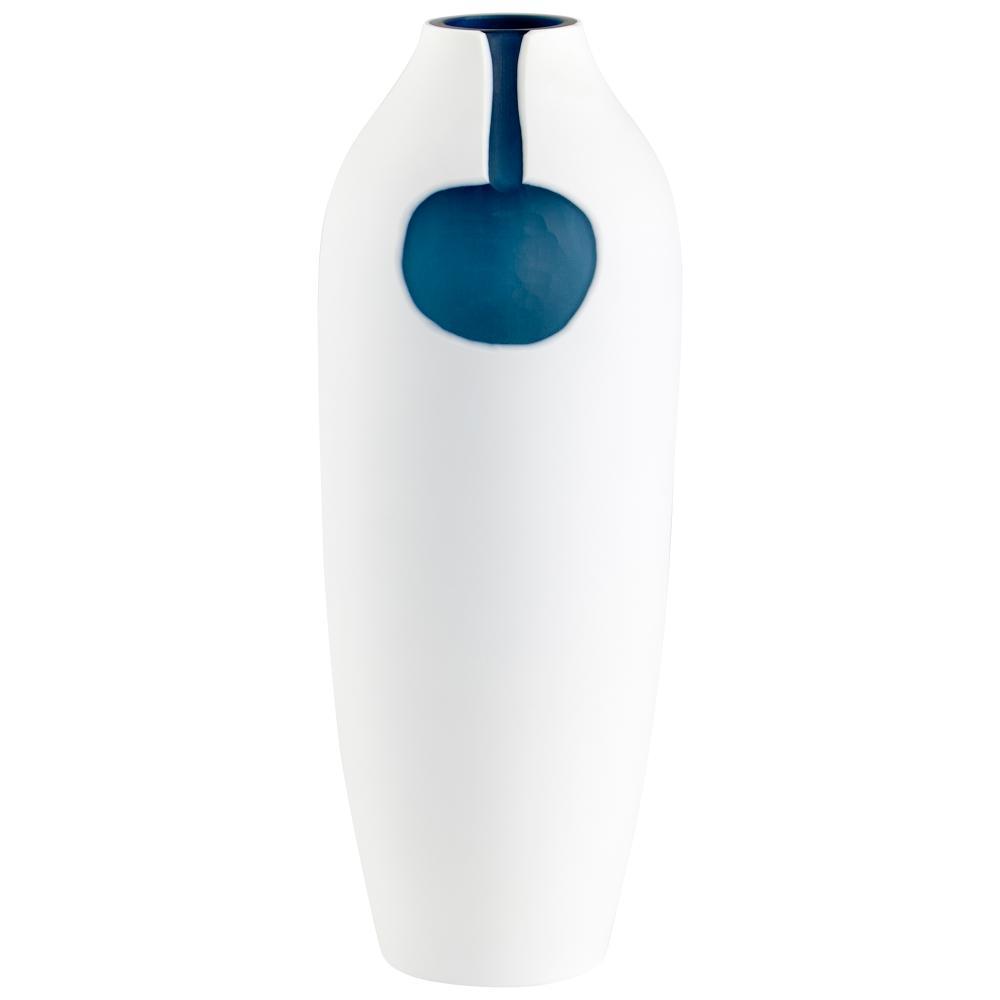 Cyan Design 11109 Large Oracle Vase Vases - Blue|White