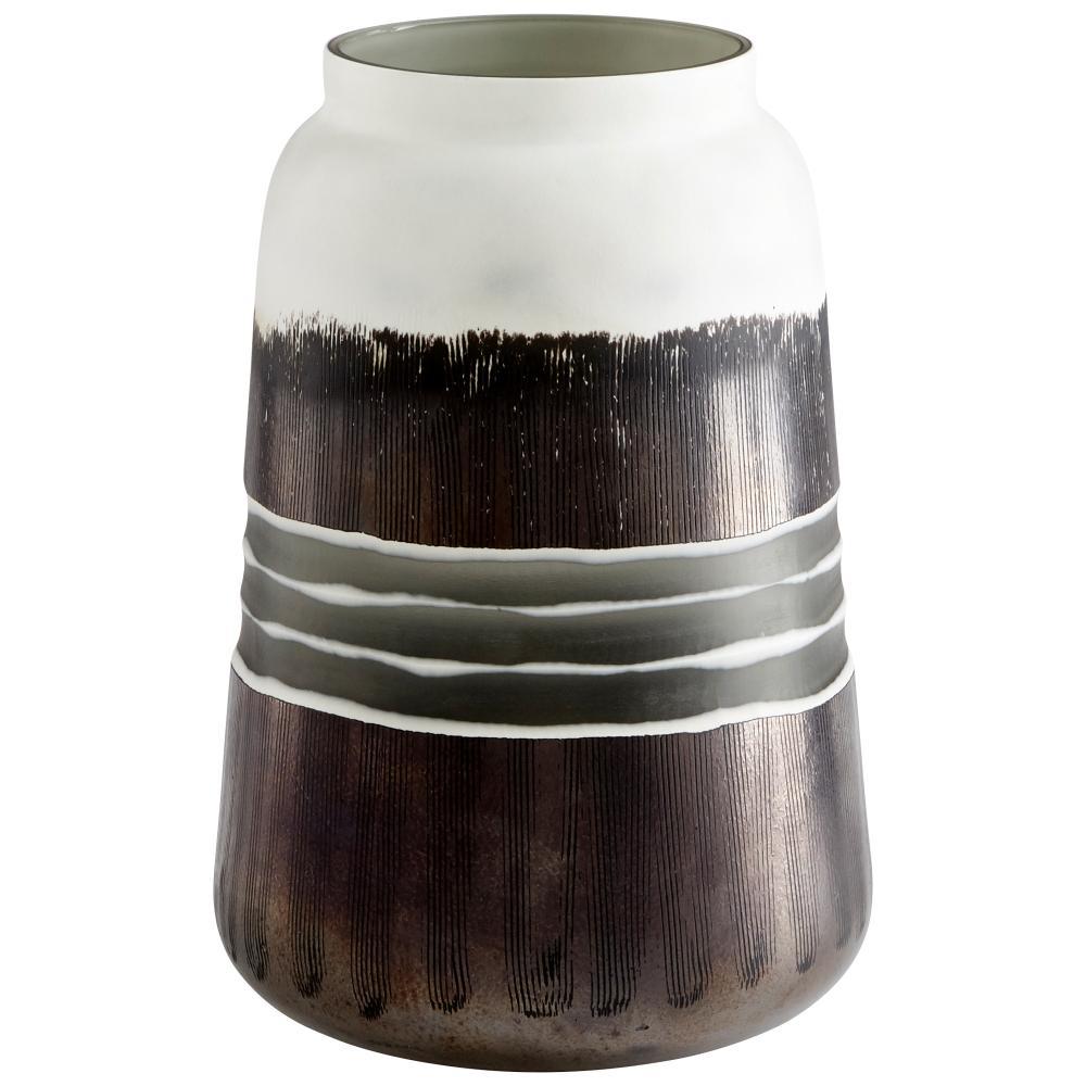 Cyan Design 10854 Borneo Vase Vases - Black|White