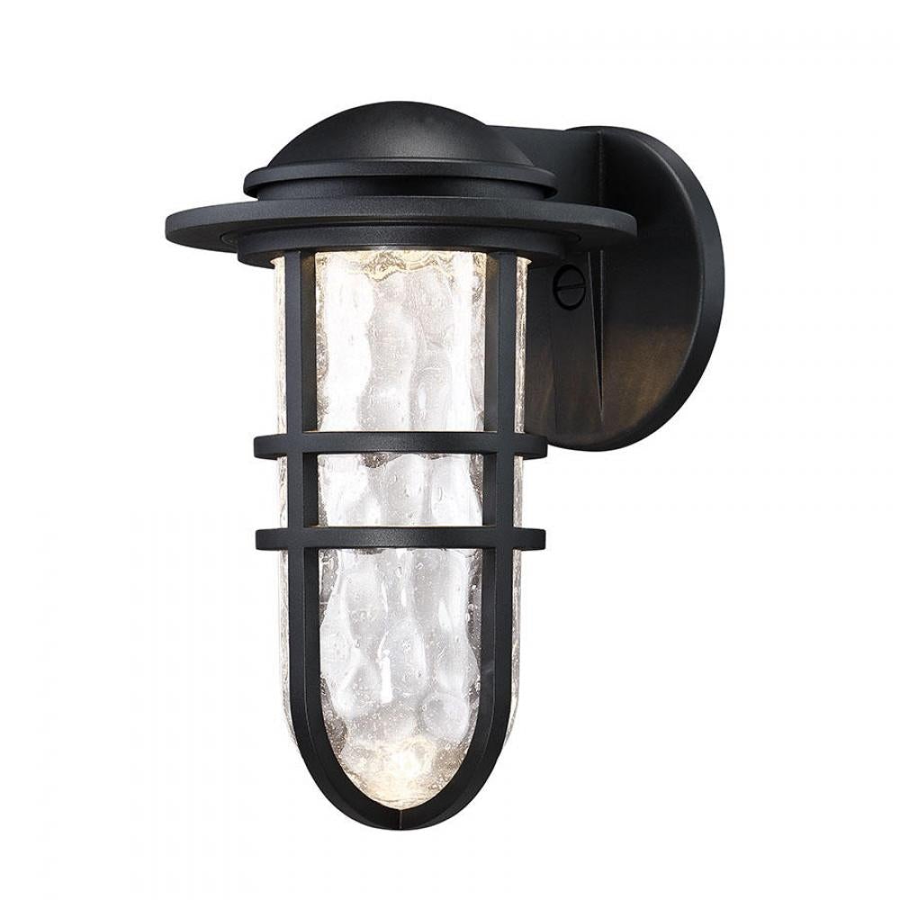 WAC Lighting WS-W24513-BK Steampunk LED Outdoor Sconce Outdoor Wall Lights - Black