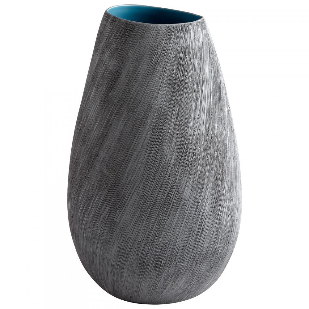 Cyan Design 09002 Small Stone Park Vase Vases - Gray
