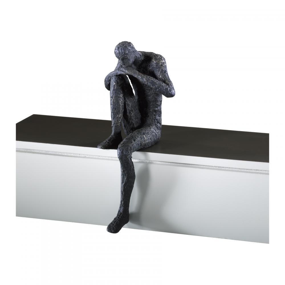 Cyan Design 01903 Thinking Man Shelf Decor Shelves - Black