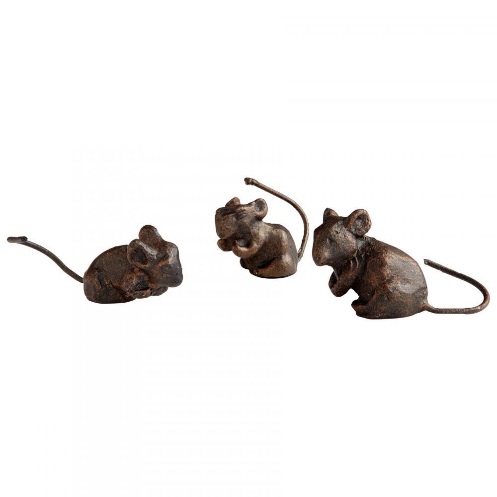 Cyan Design 06247 Three Blind Mice Sculptures - Bronze