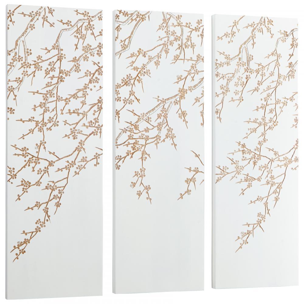 Cyan Design 07518 Cherry Blossom Wall Art Wall Art - Gold