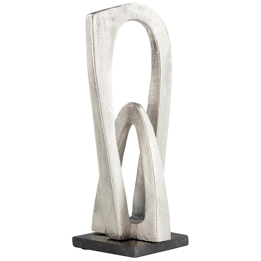 Cyan Design 11012 Double Arch Sculpture Sculptures - Silver