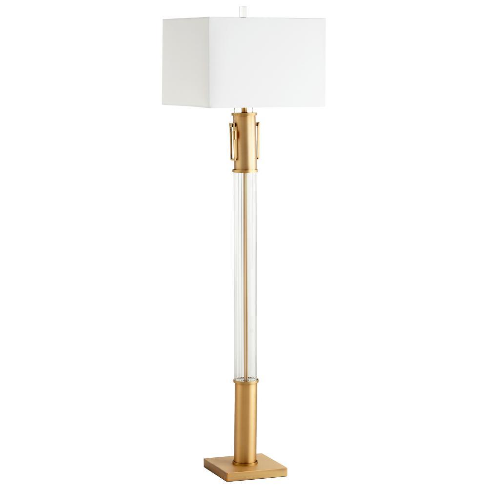 Cyan Design 10546 Palazzo Floor Lamp Floor Lamps - Brass