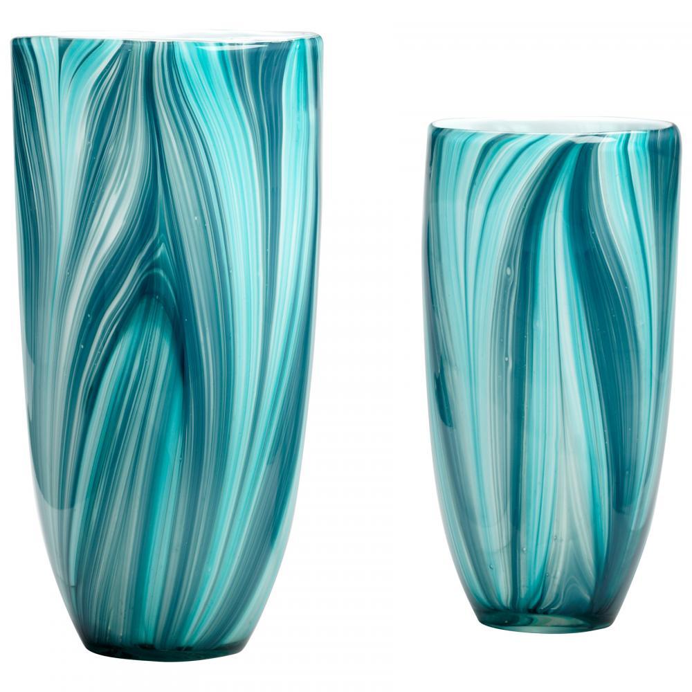 Cyan Design 05182 Large Turin Vase Vases - Blue