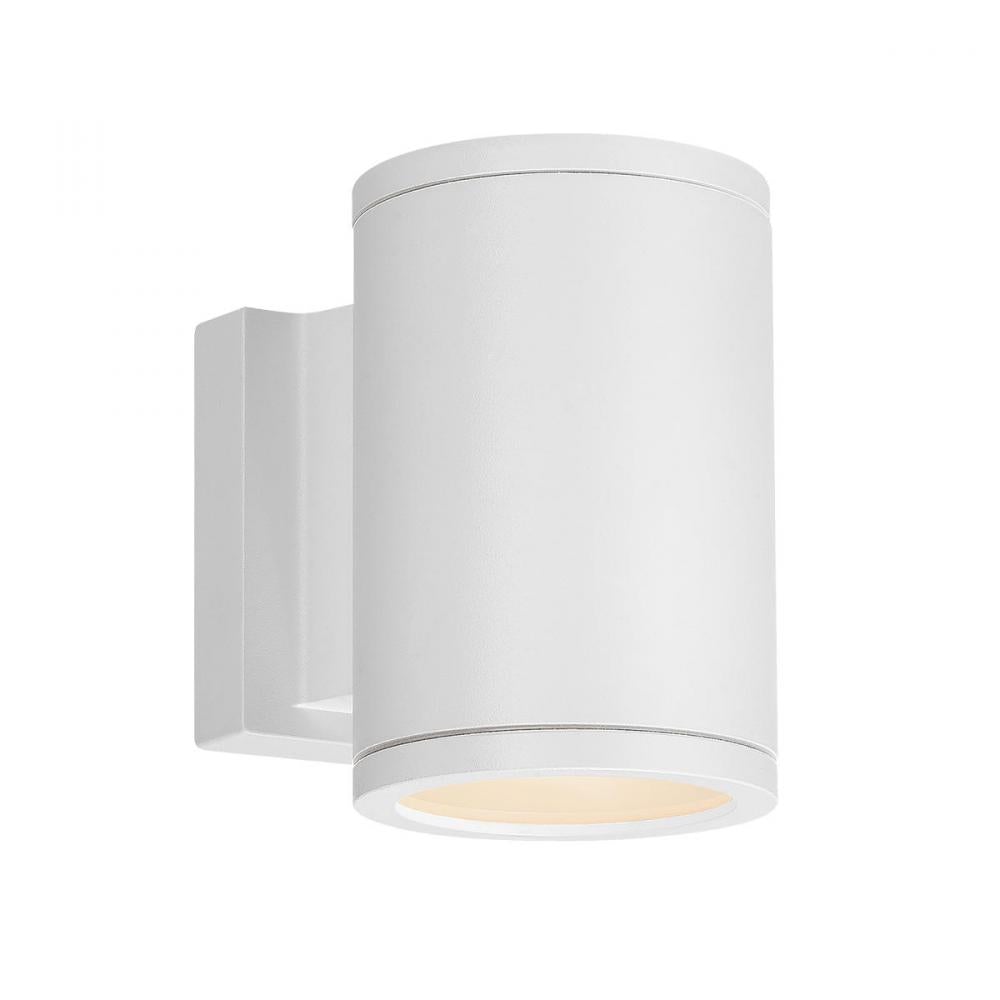 WAC Lighting WS-W2604-WT Tube Energy Star LED Up and Down Wall Light Outdoor Wall Lights - White