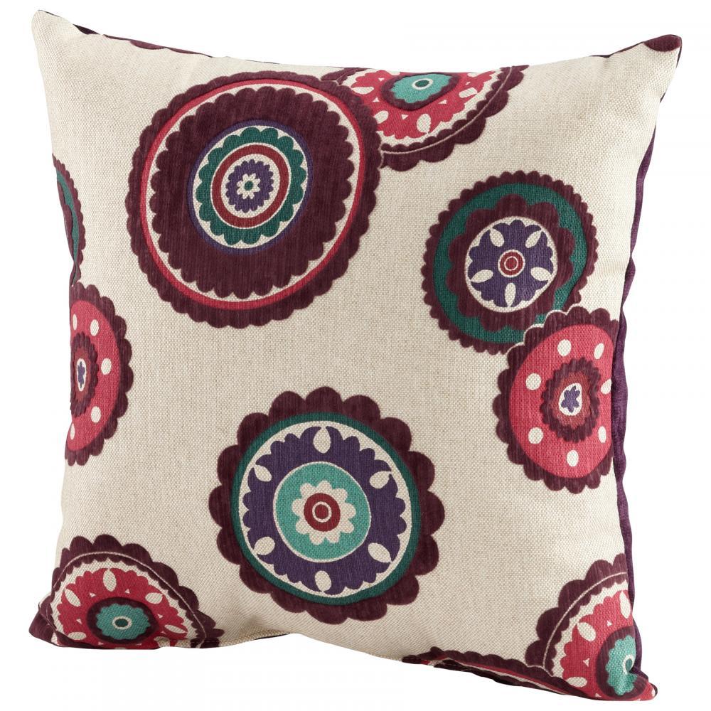Cyan Design 06525 Peony Pillow Other Decor/Home Accents - White