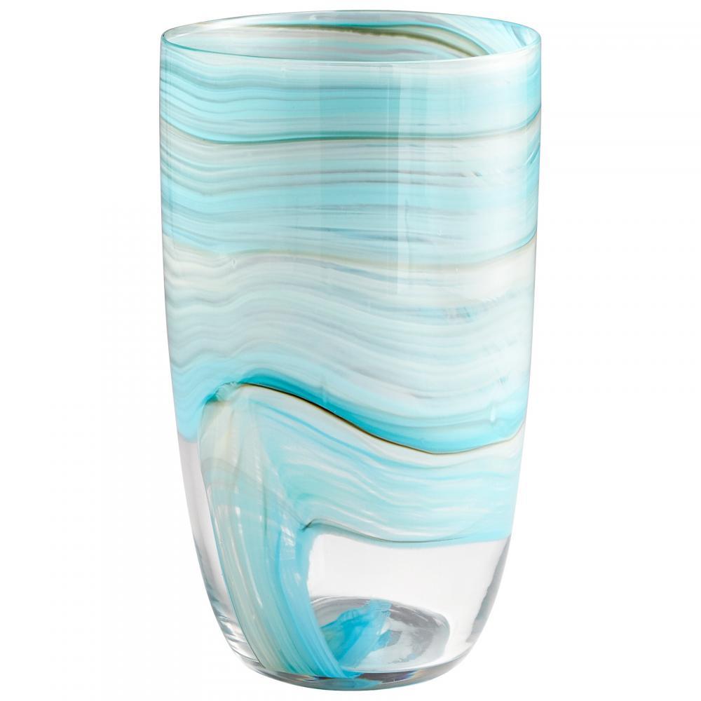 Cyan Design 09453 Large Sky Swirl Vase Vases - White