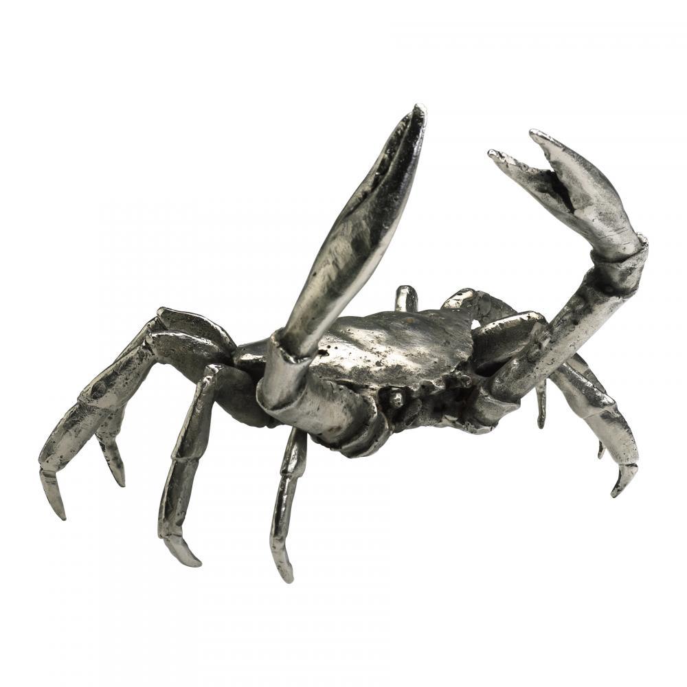 Cyan Design 01897 Large Crab Sculptures - Silver