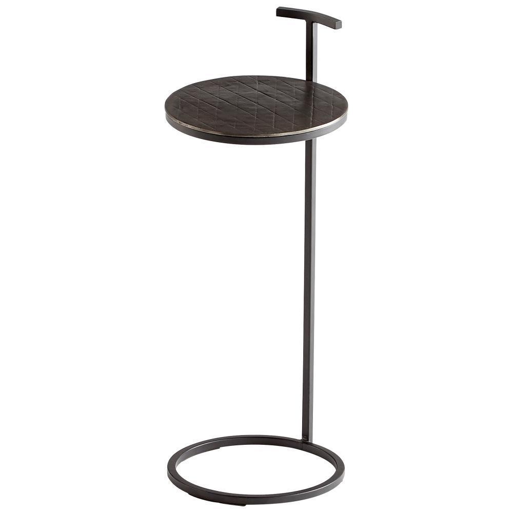 Cyan Design 10730 Audrey Side Table Tables - Antique Brass|Black