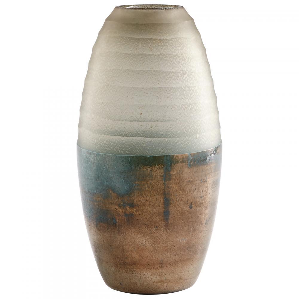 Cyan Design 08661 Sm Around The World Vase Vases - Bronze