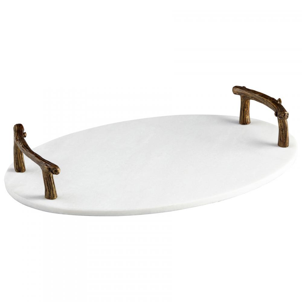 Cyan Design 09268 Marble Woods Tray Trays - Bronze
