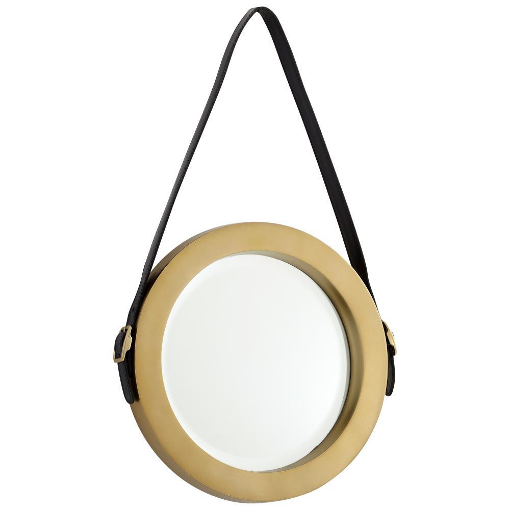 Cyan Design 10715 Round Venster Mirror Mirrors - Antique Brass