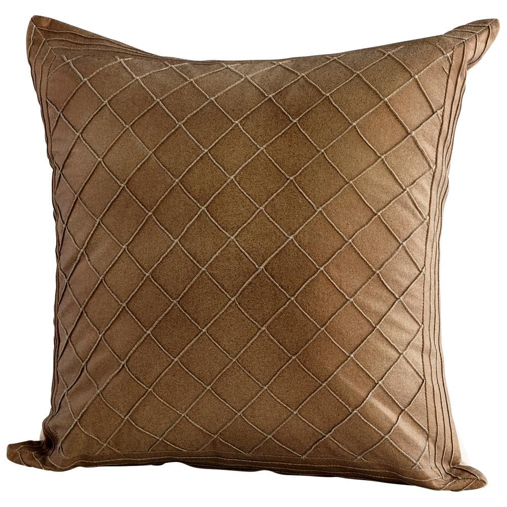 Cyan Design 09319-1 Pillow Cover - 18x18 Other Decor/Home Accents - Brown