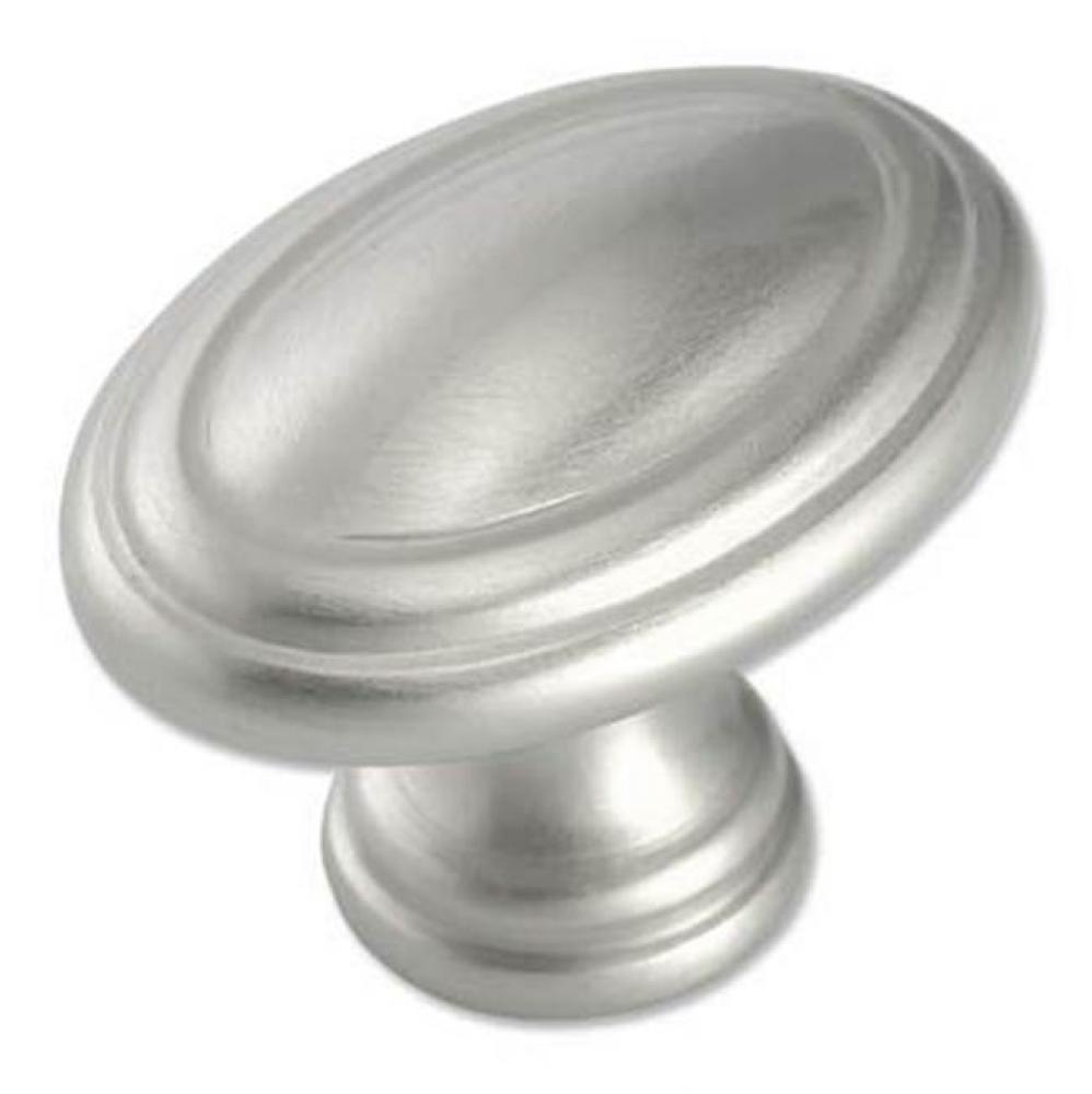 Bouvet 1163-35-012 Oval Classic Cabinet Knob  - Pewer 012