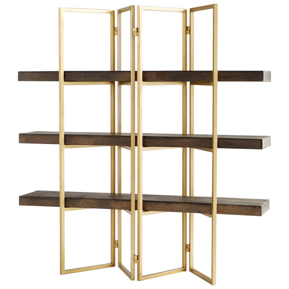 Cyan Design 10763 Marsina Etagere Shelves - Gold|Gray