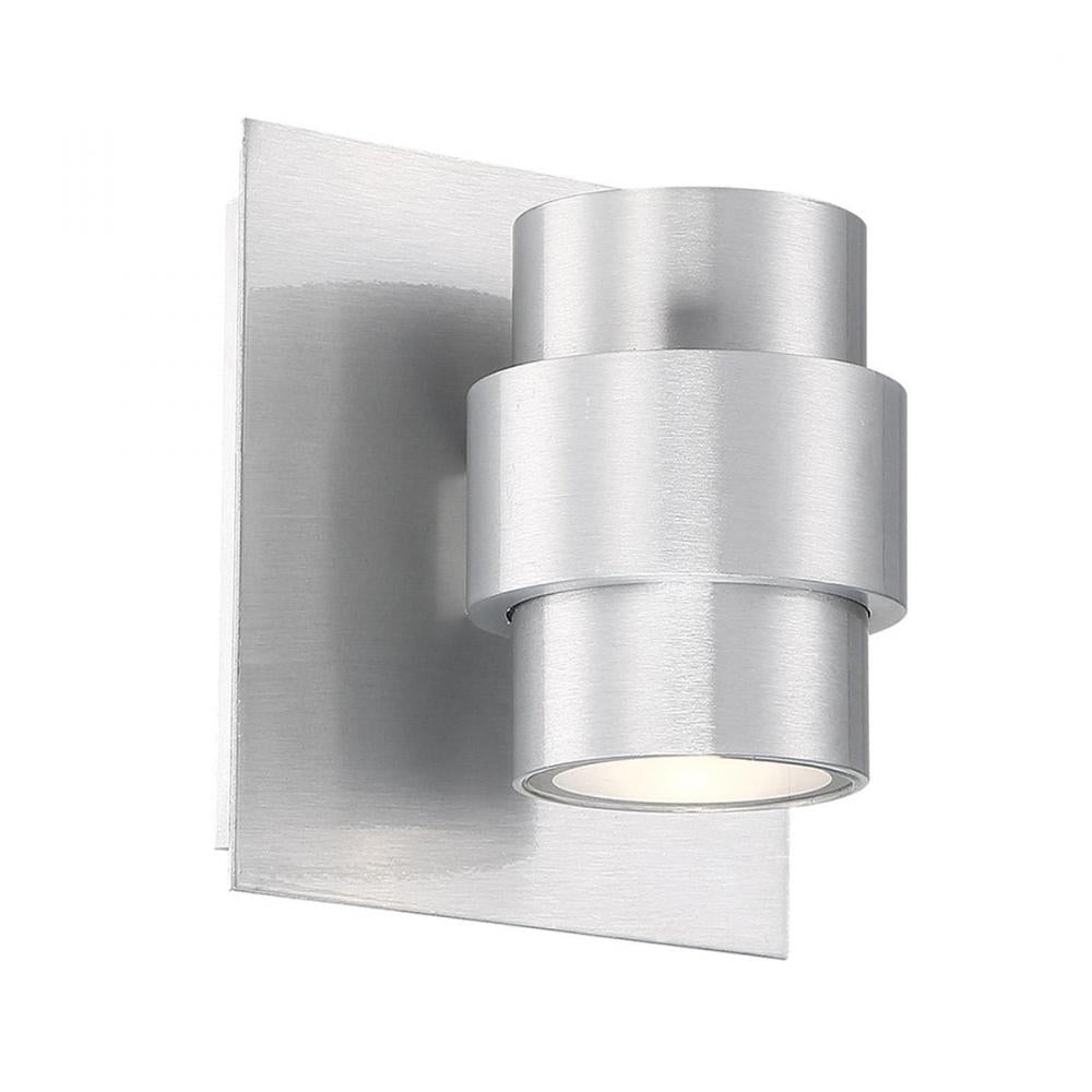 WAC Lighting WS-W64906-AL Barrel LED Indoor & Outdoor Wall Light Outdoor Wall Lights - Aluminum