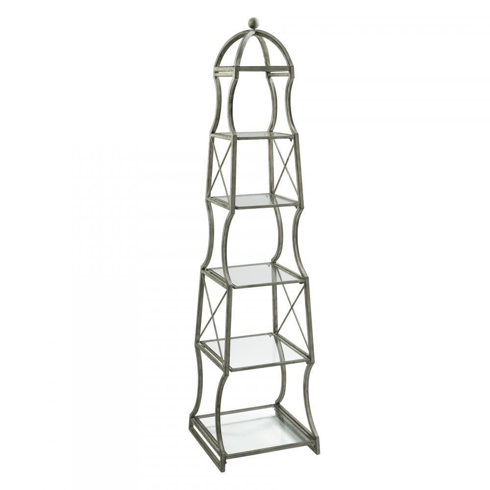 Cyan Design 04453 Chester Etagere Wine Cabinets - Rust