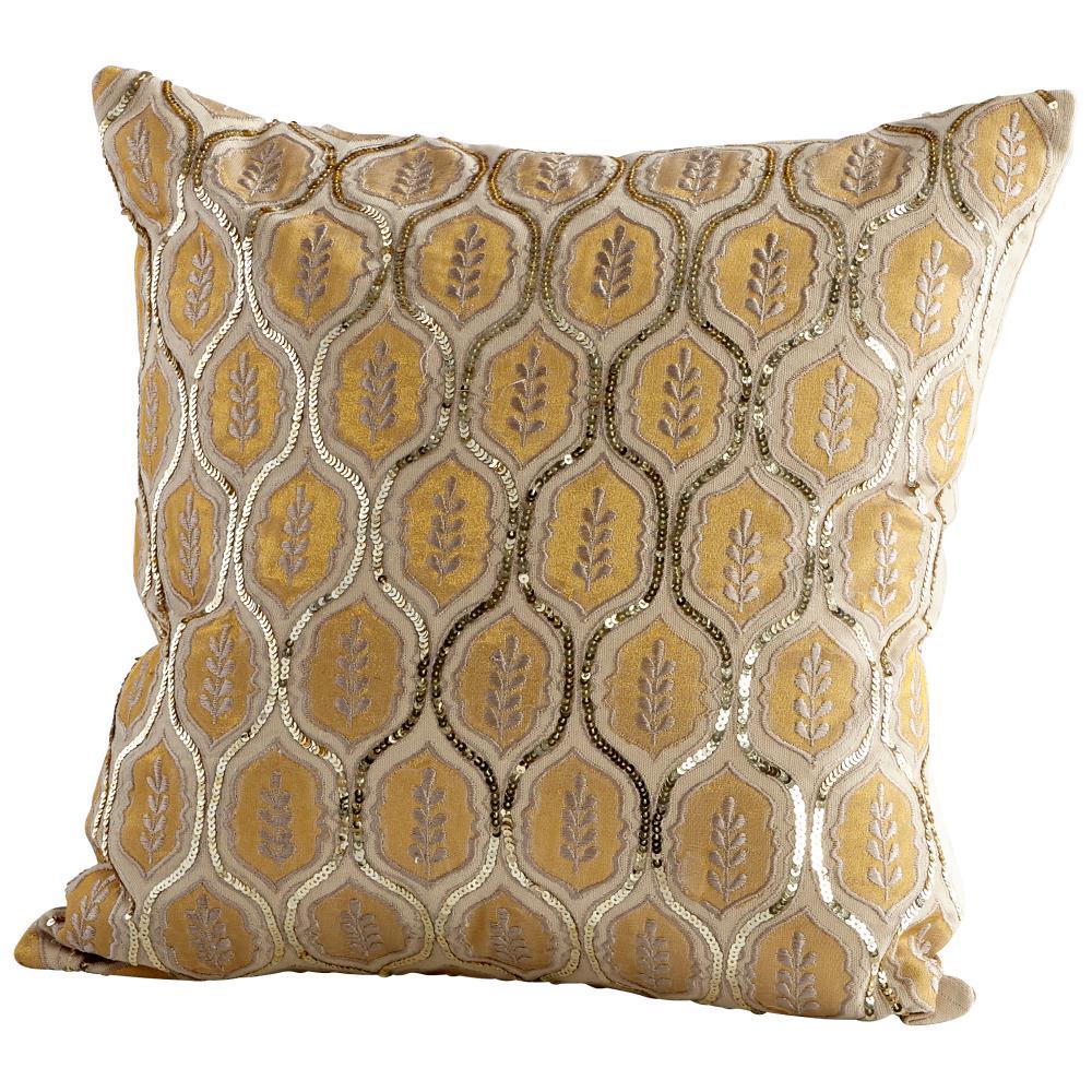 Cyan Design 09316-1 Pillow Cover - 18x18 Other Decor/Home Accents - Gold