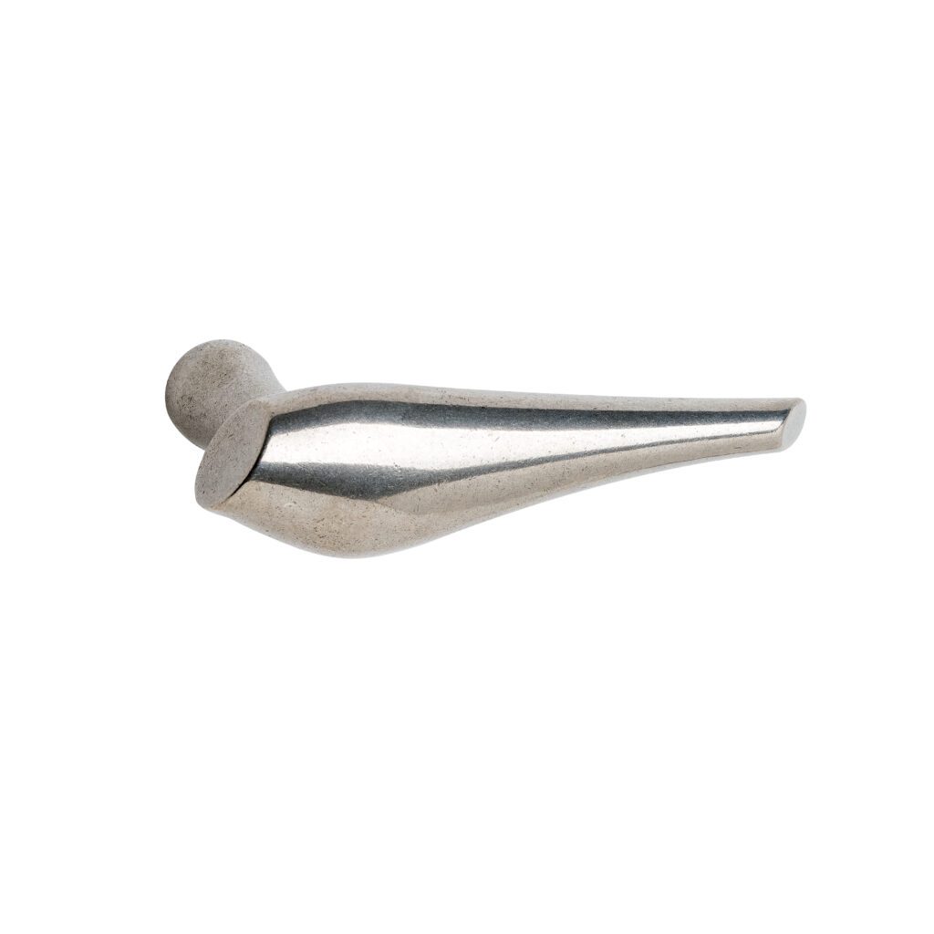 Rocky Mountain Hardware L10302 Raleigh Door Lever (L10302): 1-7/16 inch x 5-1/2 inch Projection: 2-1/4 inch - Oasis Collection, Shown in White Bronze Light (WL), from the Rocky Mountain Hardware Oasis Collection Designed by RAMSA