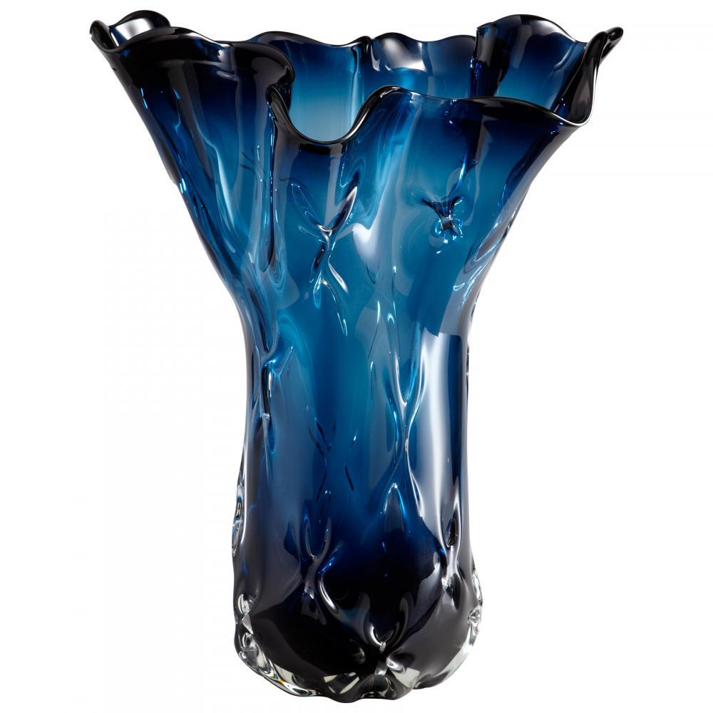 Cyan Design 05173 Large Bristol Vase Vases - Blue