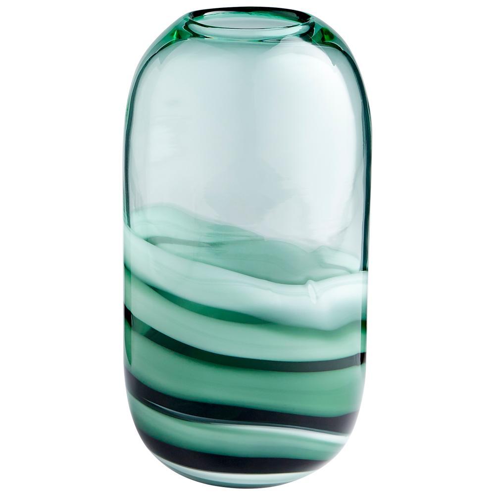 Cyan Design 10884 Large Torrent Vase Vases - Green