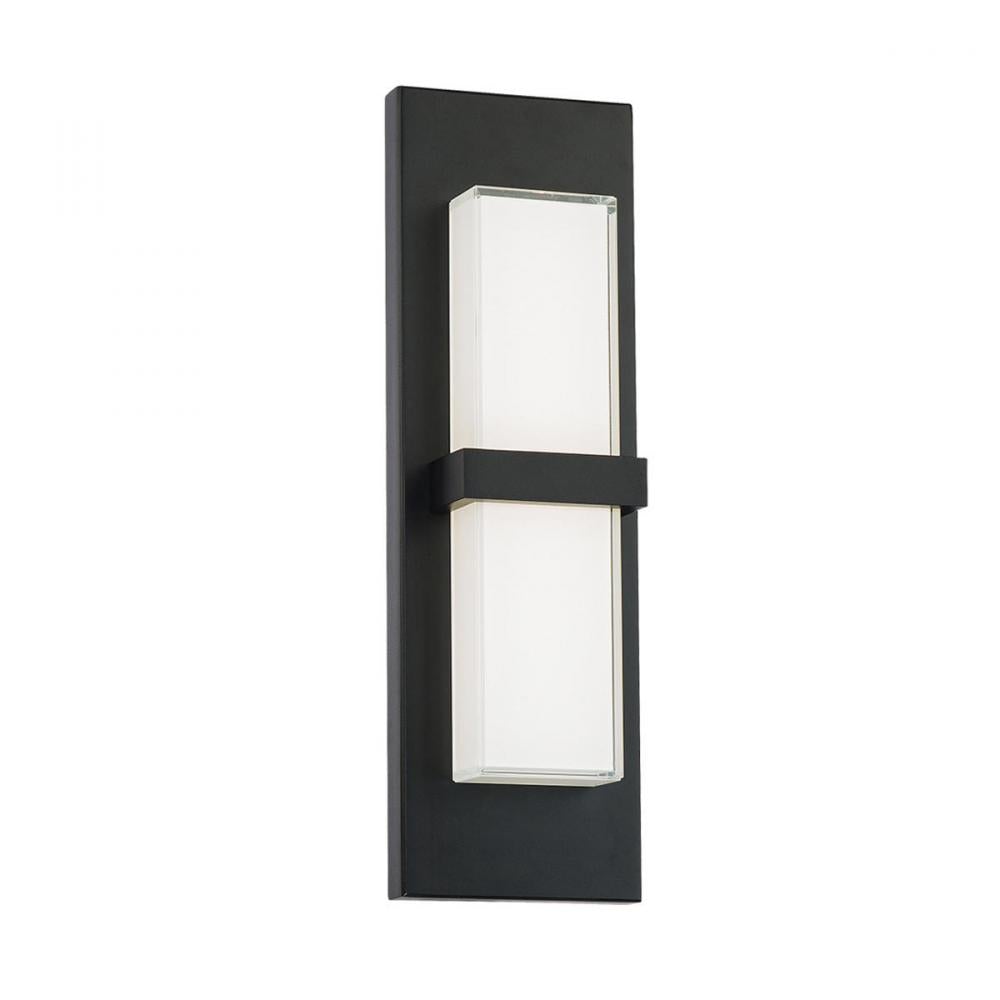 WAC Lighting WS-W21116-40-BK Bandeau LED Outdoor Wall Light Outdoor Wall Lights - black