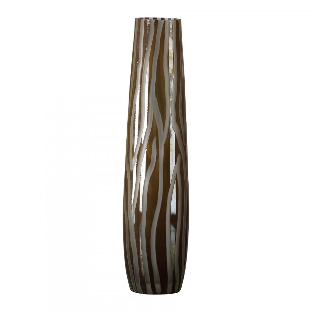 Cyan Design 02147 Md Caf? Etched Vase Vases - Brown