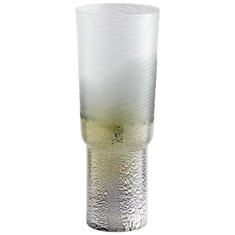 Cyan Design 11097 Medium Canyonland Vase Vases - Clear|Silver