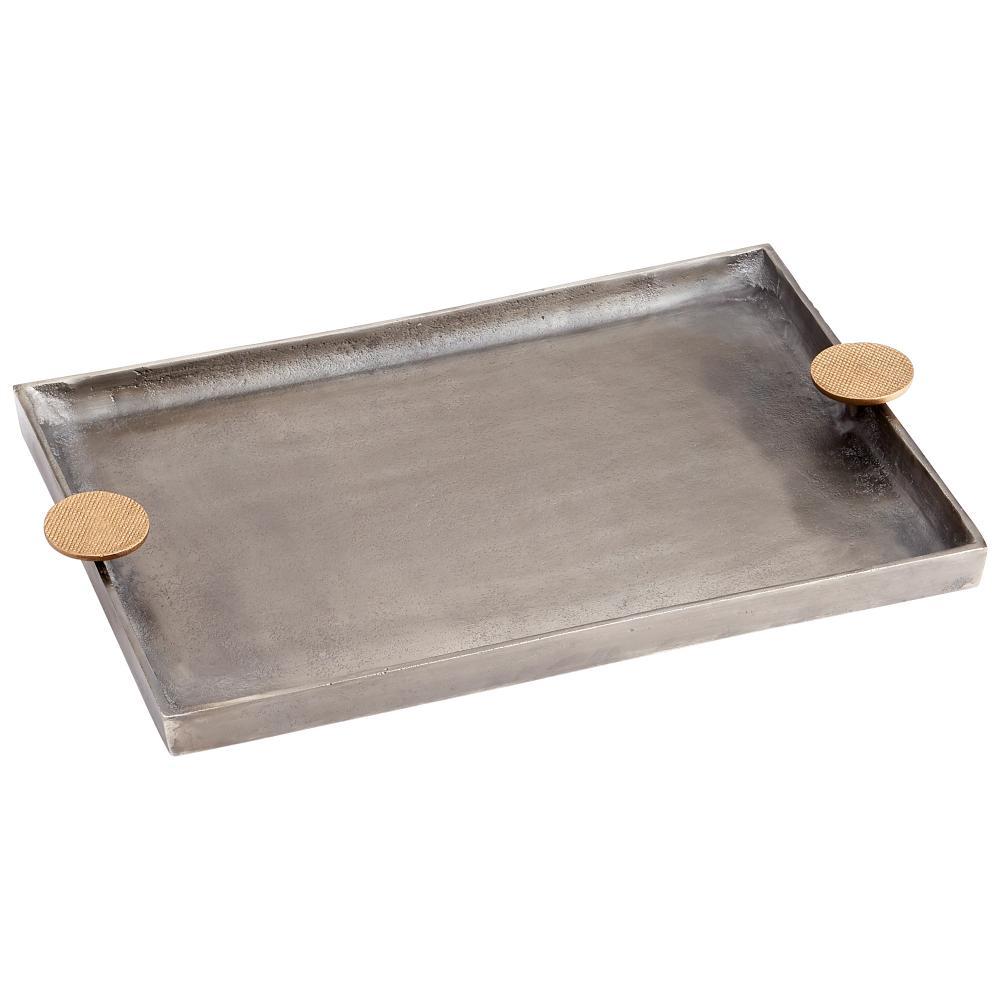 Cyan Design 10737 Obscura Tray Trays - Gold|Silver