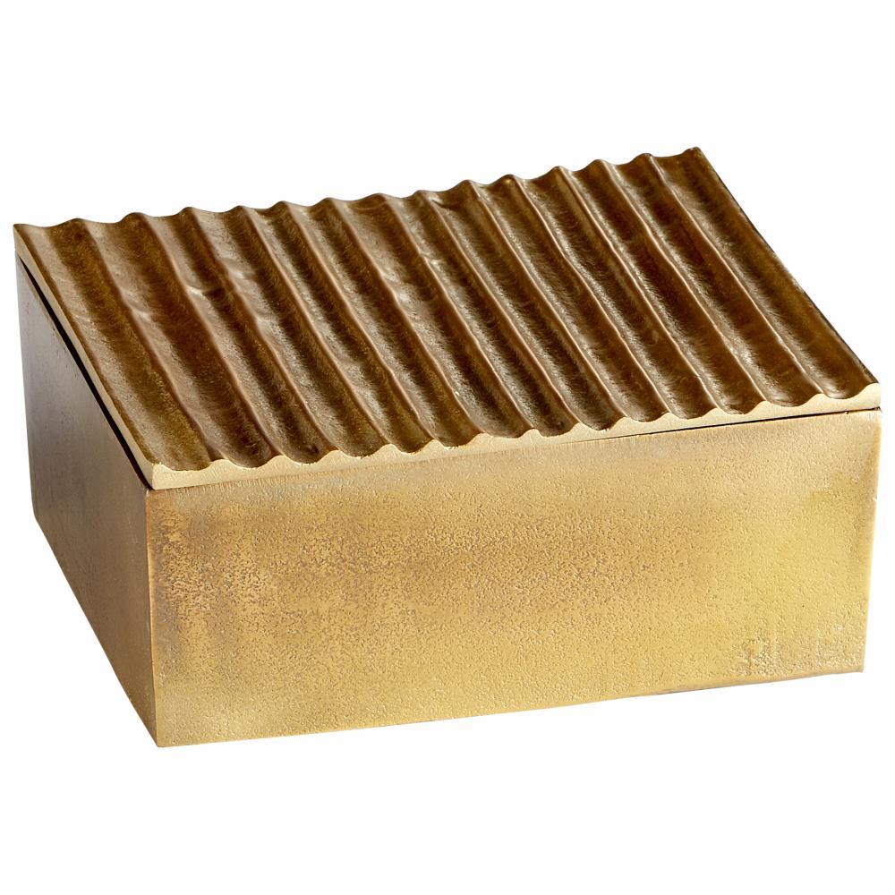 Cyan Design 09737 Small Bullion Container Boxes - Brass