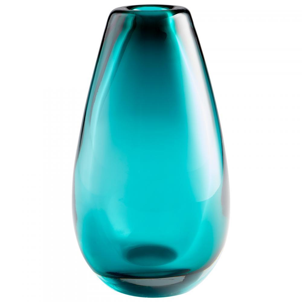 Cyan Design 09494 Large Blown Ocean Vase Vases - Blue