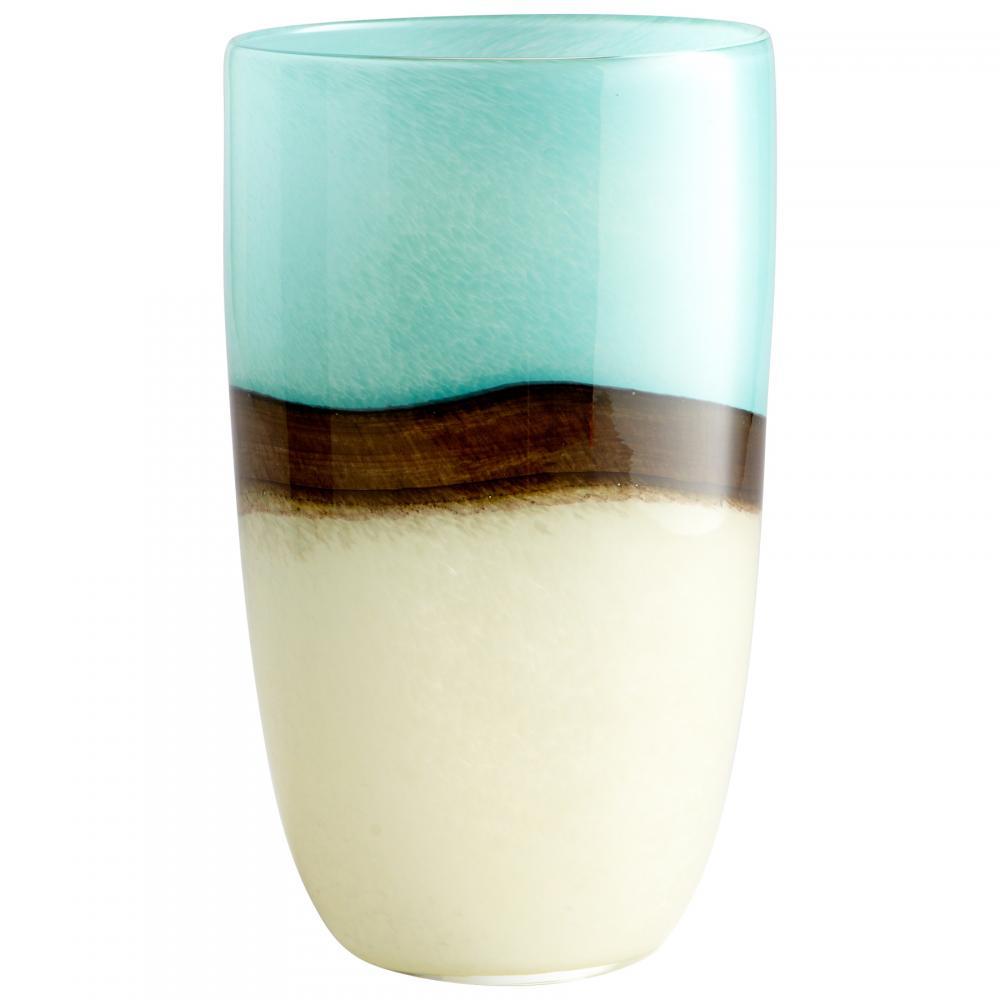 Cyan Design 05874 Lg Turquoise Earth Vase Vases - Blue