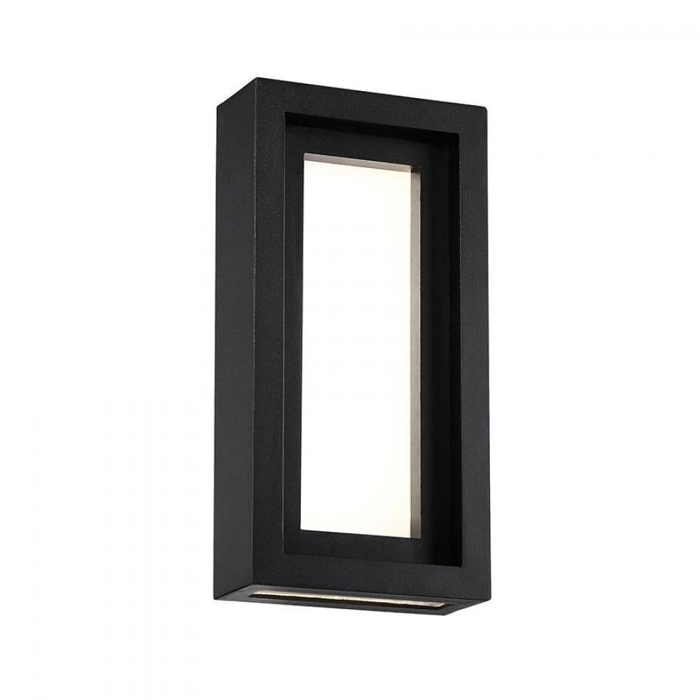WAC Lighting WS-W77812-BK Inset LED Outdoor Wall Sconce Outdoor Wall Lights - Black