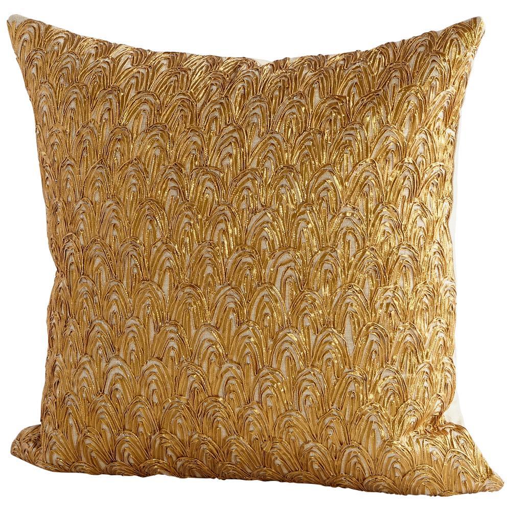 Cyan Design 09328-1 Pillow Cover - 18x18 Other Decor/Home Accents - Gold
