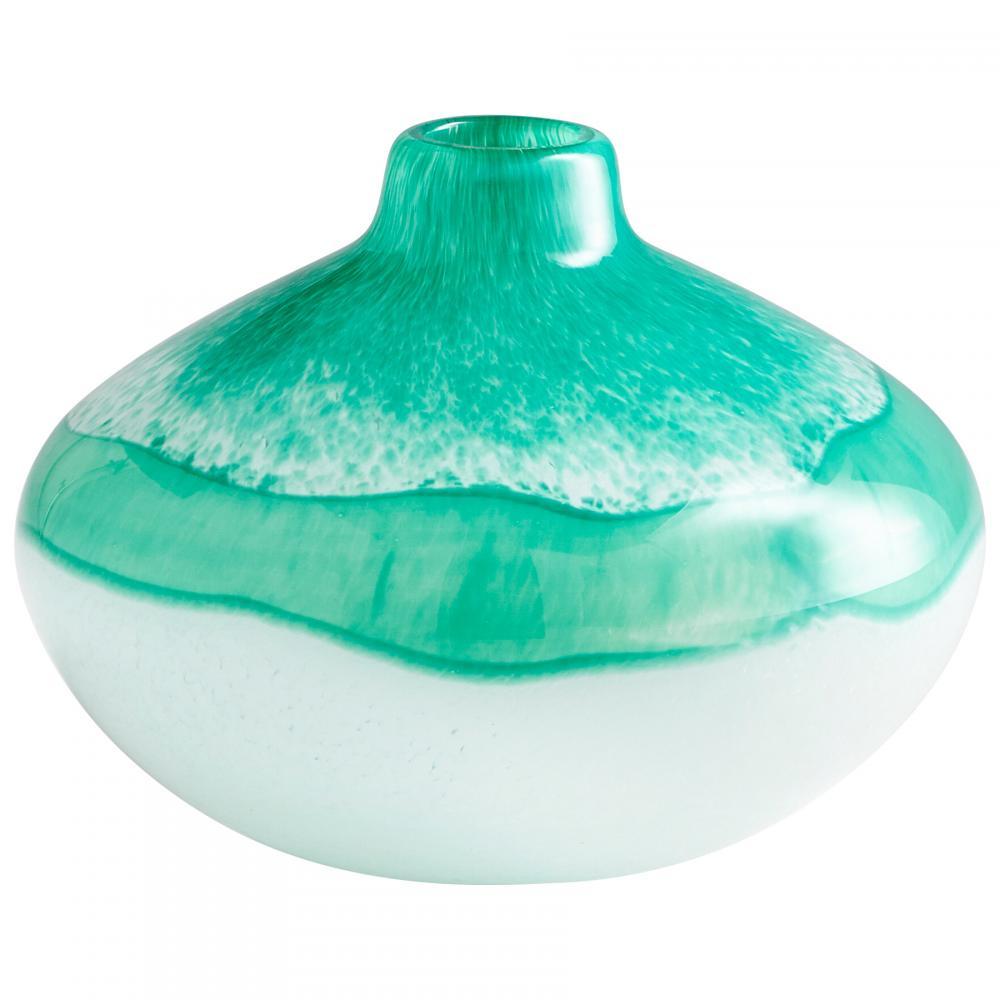 Cyan Design 09519 Small Iced Marble Vase Vases - White
