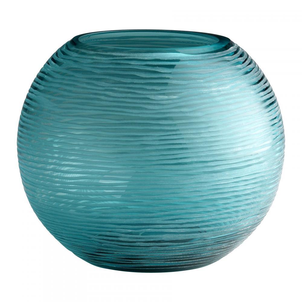 Cyan Design 04361 Lg Round Libra Vase Vases - Blue