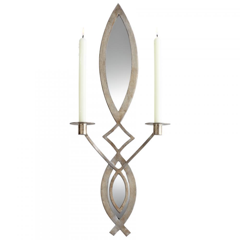 Cyan Design 06030 Exclamation Wall Cndlhldr Candle Holders - Silver