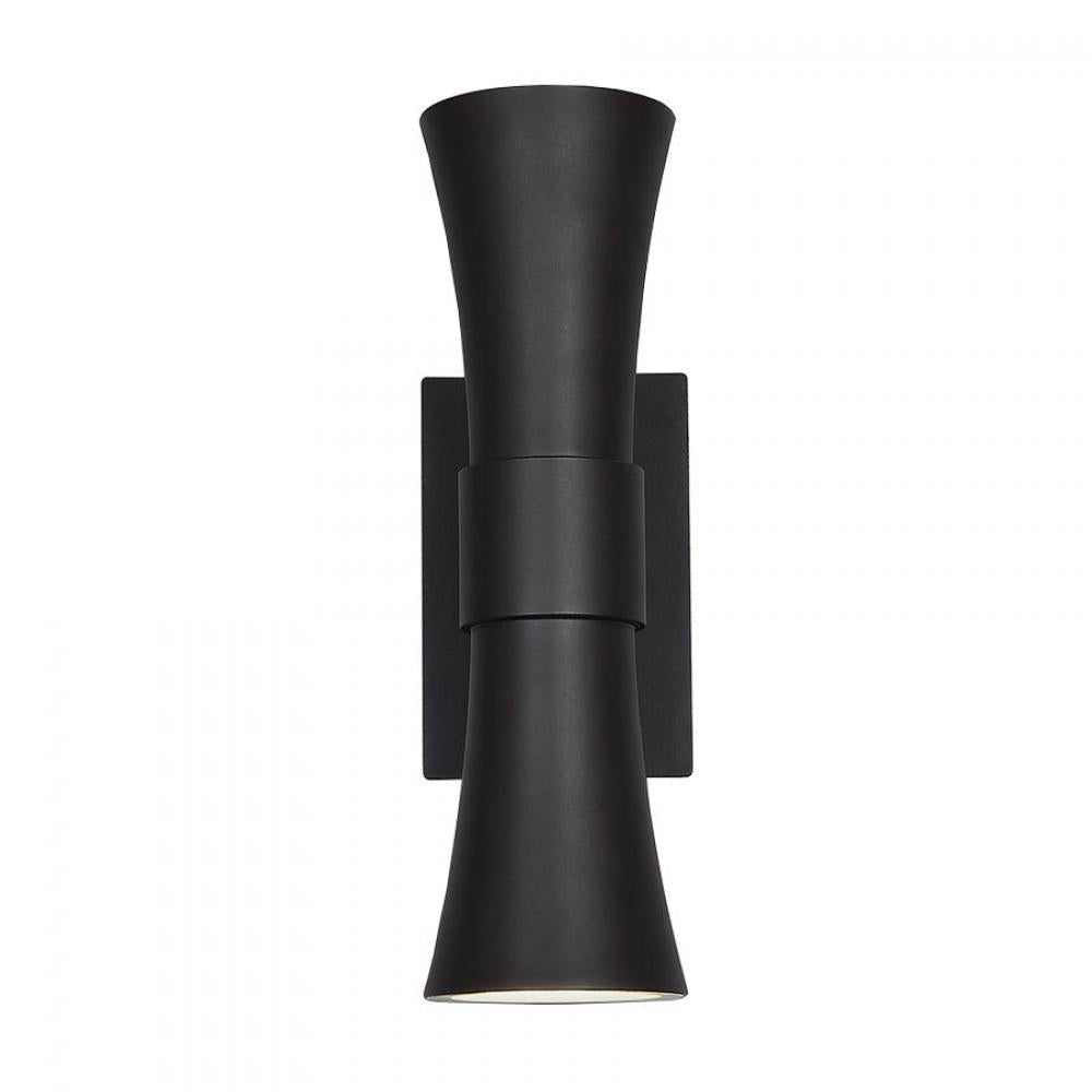 WAC Lighting WS-W37617-BZ Funnel LED Outdoor Wall Light Outdoor Wall Lights - Bronze