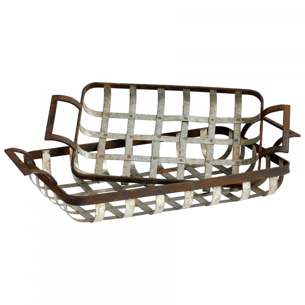 Cyan Design 06647 Waffle Trays Trays - Rust