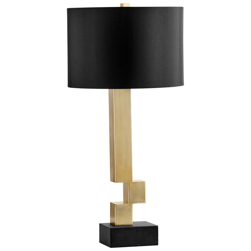 Cyan Design 10985 Rendezvous Table Lamp Table Lamps - Black|Frosted