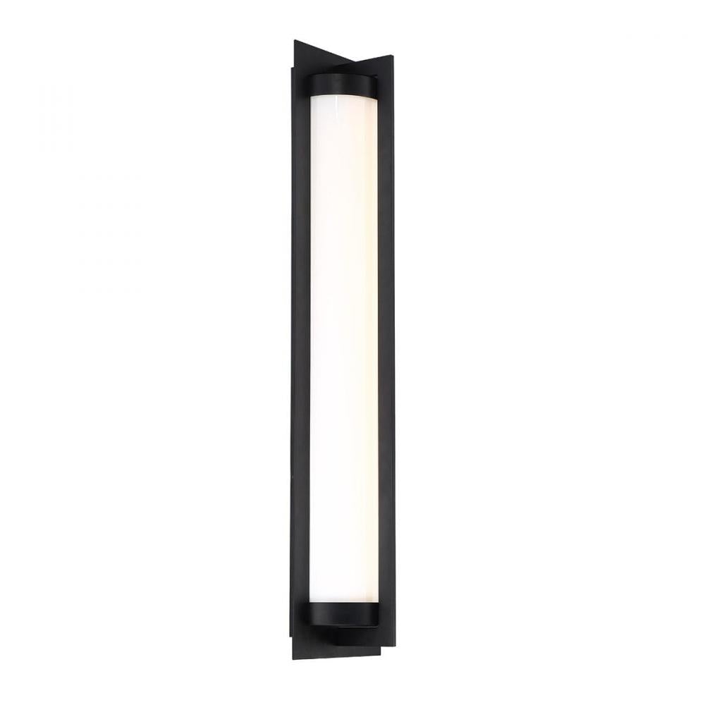WAC Lighting WS-W45726-BK Oberon LED Indoor & Outdoor Wall Light Outdoor Wall Lights - Black