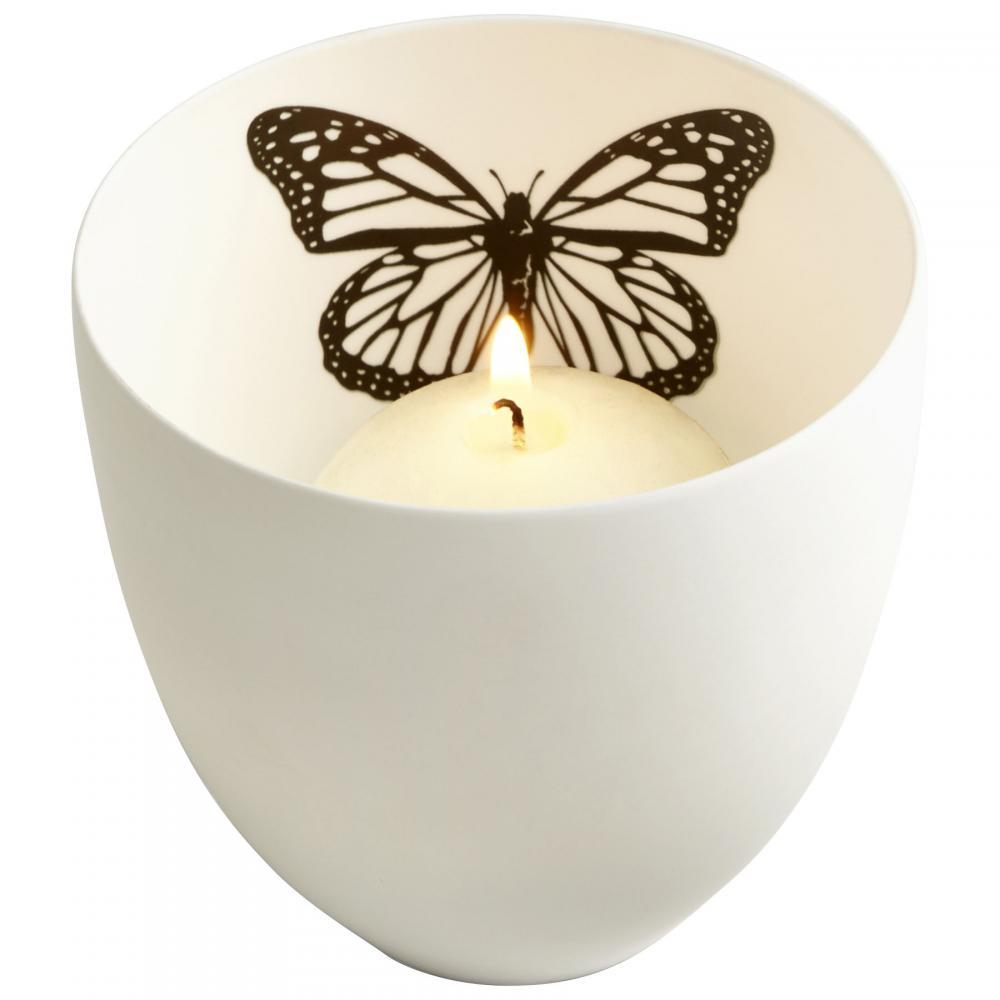 Cyan Design 08498 Med Petalouda Cndlehlder Candle Holders - White