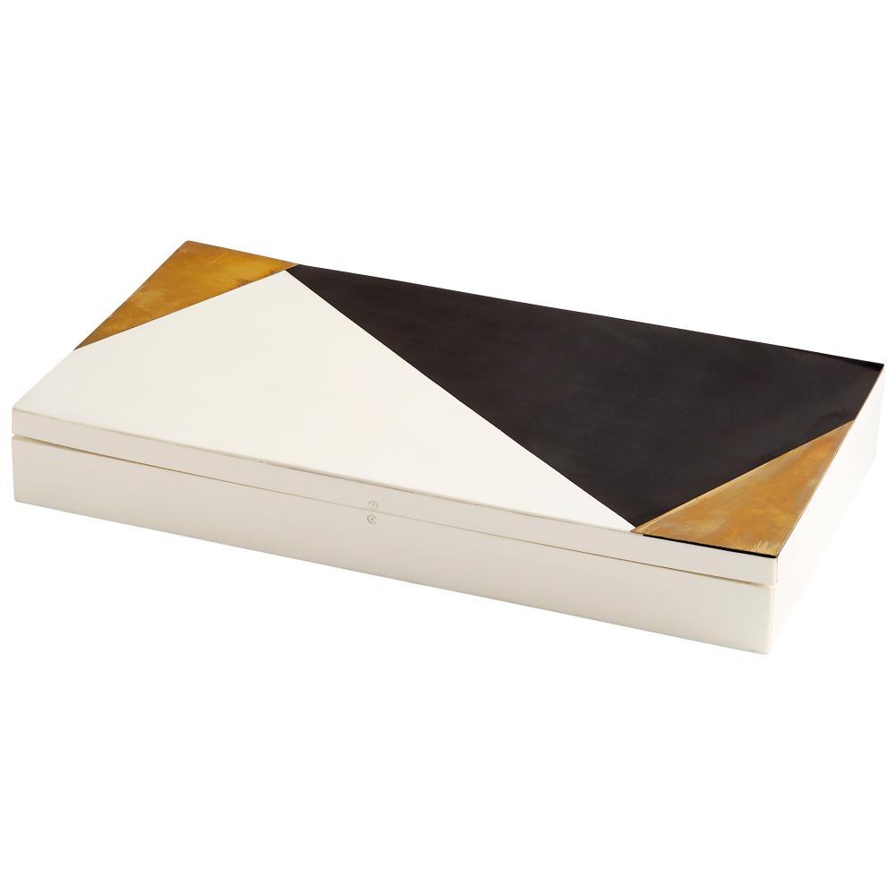 Cyan Design 10655 Modametric Container Boxes - Black|Gold|White