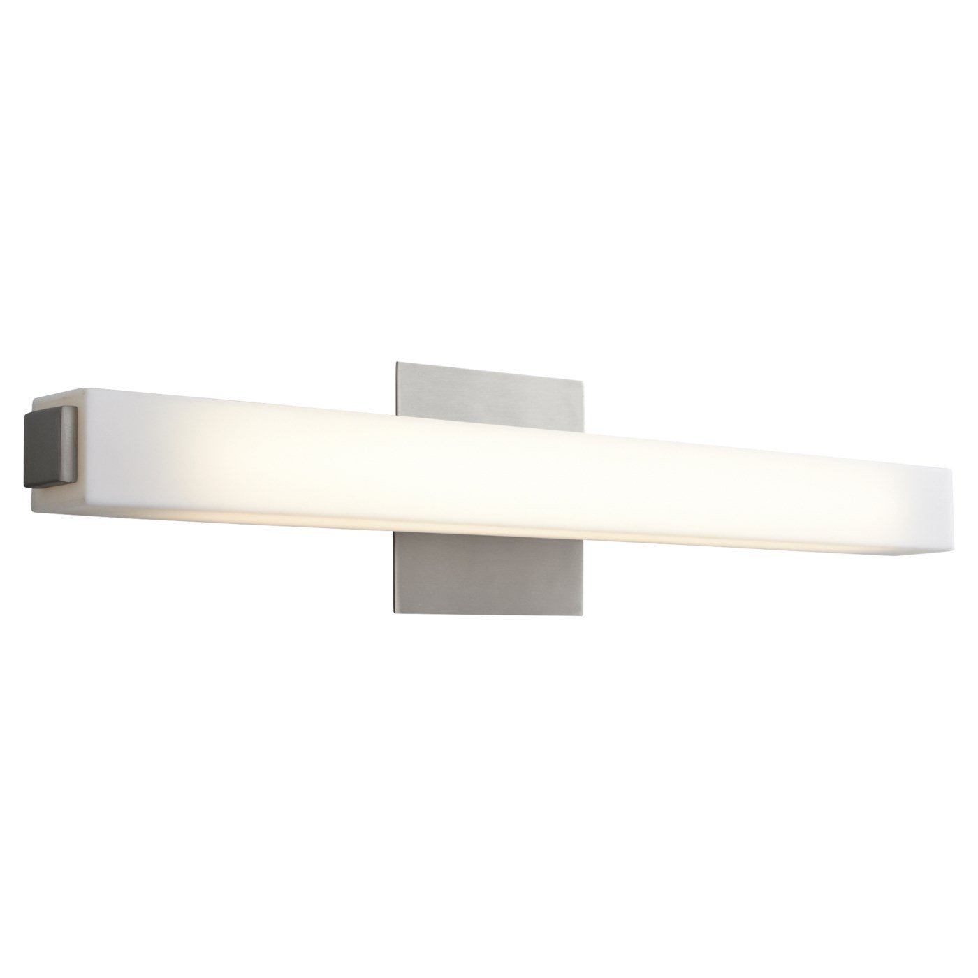 Oxygen Lighting 2-5170-224 Adelphi 2' 14W Bathroom Lighting Fixture Vanity - Satin Nickel